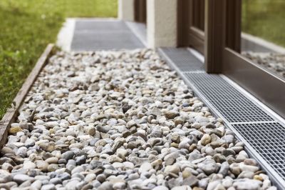 Drain Tile System with Gravel Bed