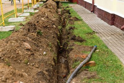 French Drain Construction